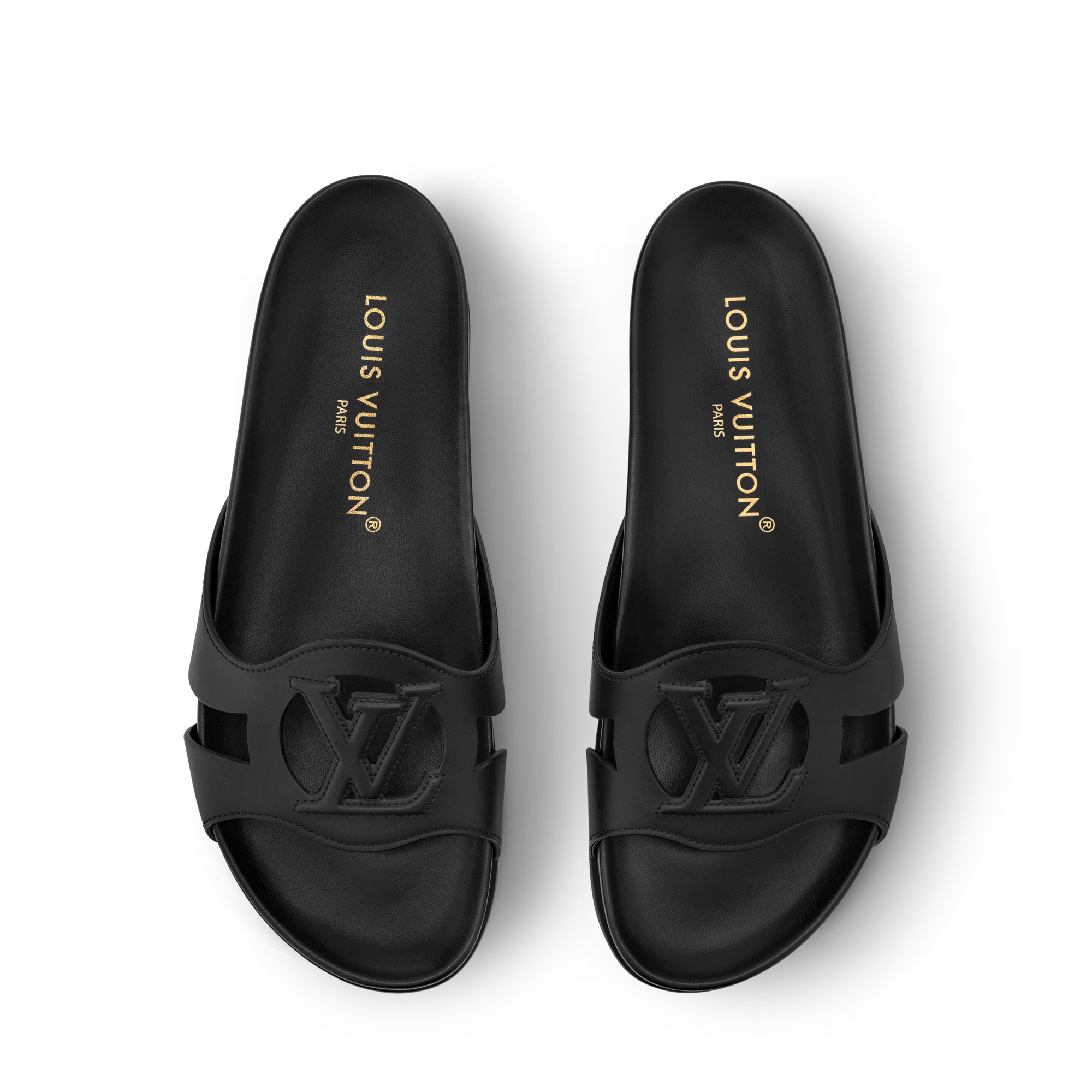 Louis Vuitton お洒落な【LV Isola フラット ミュール】ブラック LV Isola Flat Comfort Mule - Women - Shoes | LOUIS VUITTON ®